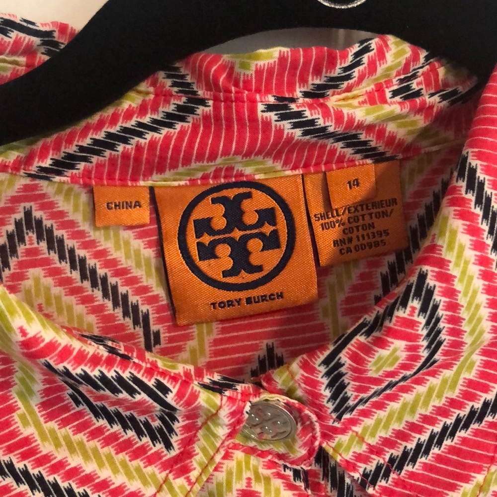 Tory Burch Patterned Blouse - Picture 3 of 3